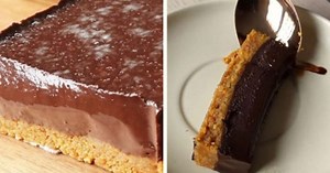 Easy 4-Ingredient No-Bake Chocolate Ganache Tart
