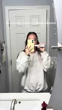 5am morning routine as a pilates instructor🤎 #morningroutine #grwm #pilates #pilatesinstructor