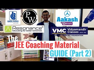 The Ultimate JEE Study Material GUIDE: PhysicsWallah vs Aakash vs Reso vs Bansal vs VMC (PART 2)