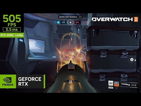 OVERWATCH 2 in 360+ FPS 1440p - powered by GeForce RTX 4090 | WORLD PREMIERE