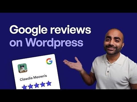 How to Embed a Free Google Review Widget on Your Website | Google Reviews on WordPress