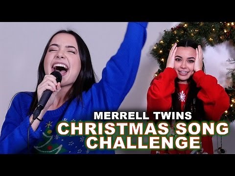 Christmas Song Challenge - Merrell Twins