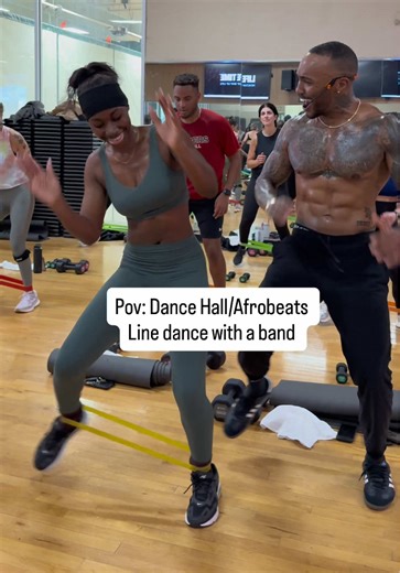 Motivational Group Workouts with Bands