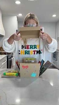 DIY Christmas Gifts Day 2! 🎁 Making exploding gift boxes! #diygifts #christmas