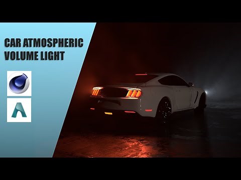 Quick Atmospheric Volume lights Tutorial | Cinema 4d Arnold Tutorial