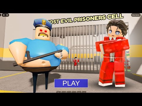 Police Cop Prison Escape (With Gear) Full Gameplay Walkthrough | Roblox Prison Escape Obby