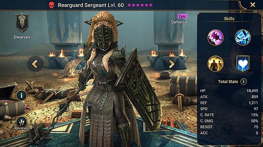 Rearguard Sergeant - HellHades - Raid Shadow Legends