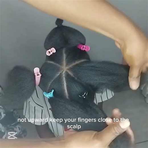 How to Do Inside Cornrows /isbaca Beginner Tutorial.##braids #natural #hairstyles #explore #nature