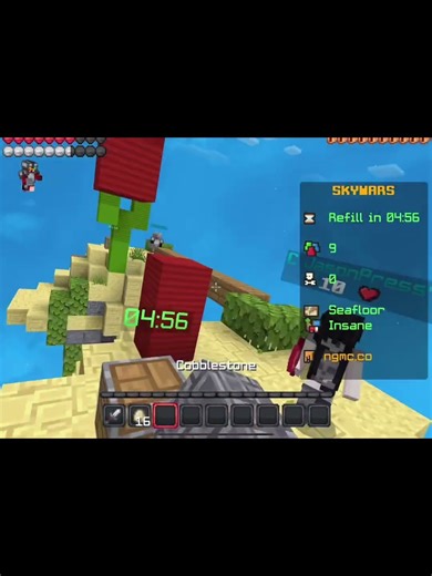 Crazy skywars clutch🔥🔥#mimecraft #skywars #nethergames #clutch