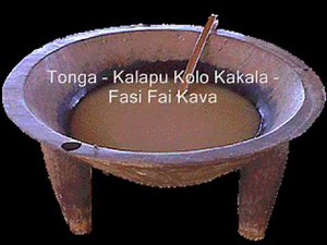 Tonga - Kalapu Kolo Kakala - Fasi Fai Kava