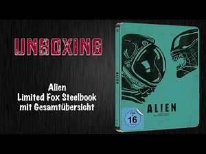 Alien Limited Fox Steelbook Unboxing mit Gesamtübersicht