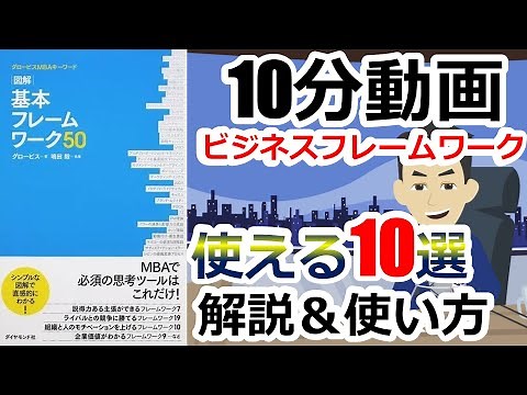 【10分動画】使えるフレームワーク10選