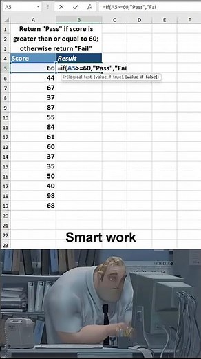IF Condition in Excel 🔥 | Smart Formula Trick!
