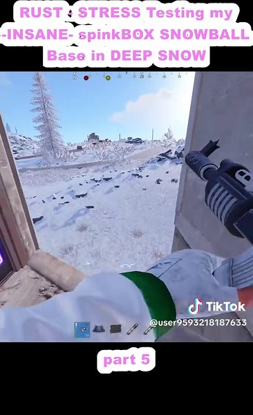 Stress Testing the SpinkBox Snowball Base in Deep Snow