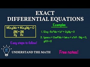 How to Solve Exact Differential Equations