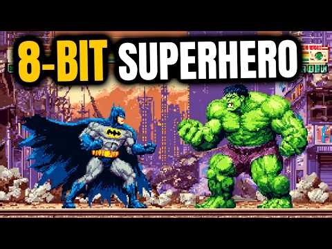 15 Breathtaking 8-Bit Superhero Games That Pushed Retro Gaming to Its Limits