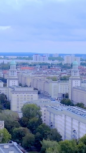 Beautiful view over Karl-Marx-Allee- where Berlin is looking like Russia #Friedrichshain #berlin #russia #moscow #frankfurterallee #berlincity #droneview #aerialphotography #berlinexperience #fun #drone #djimavic3 | Berlin experience