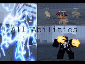 All abilities in In'Vision Web-Verse