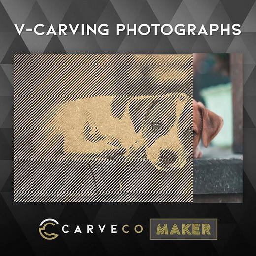 V-Carve Photograph on your CNC