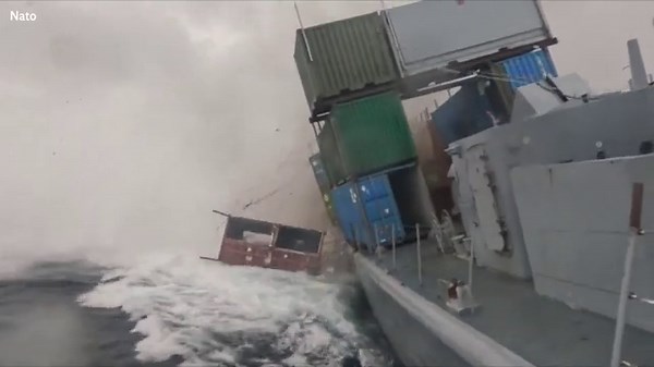 Nato submarine sinks warship in torpedo test