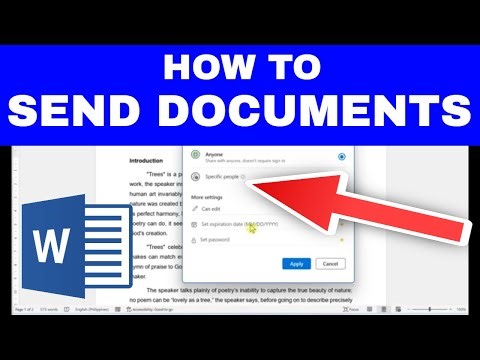 How to Send a Word Document to Others (Easiest Ways!)