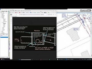 Tracer et paramétrer des canalisations avec SWMM
