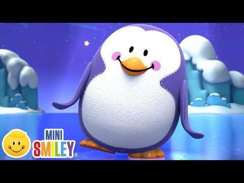 The Penguin dance 🐧 Mini Smiley Songs and Nursery Rhymes for Kids 🎶