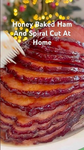 Honey Baked Ham - Easy Spiral Slices At Home ‪@NotQuiteNigella‬ #recipe #christmas