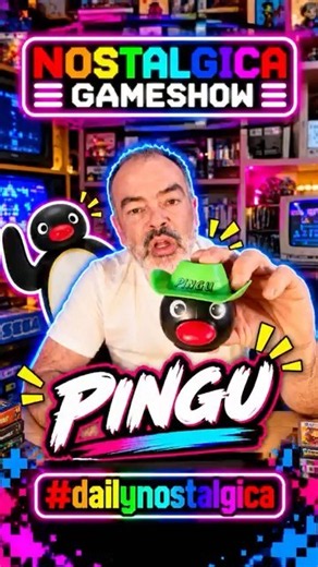 Pingu #dailynostalgica # #lifeatvideogamesmuseumnostalgica