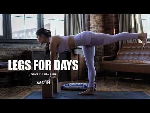 Standing Split Yoga Flow: Open Hamstrings, Hips + Build Real Strength