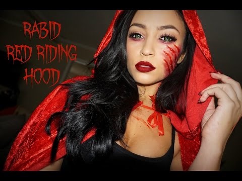 RABID RED RIDING HOOD: HALLOWEEN TUTORIAL | Stephanie Ledda