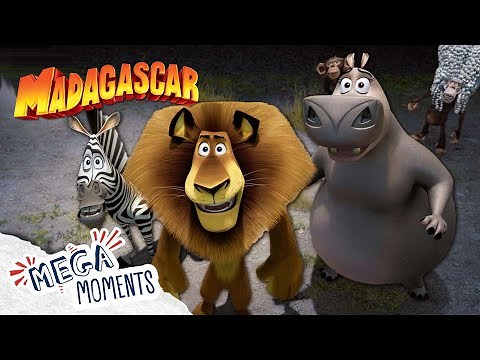 Finding a Way Home 🎪 | Madagascar | Extended Preview | Mega Moments