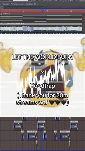 LET THE WORLD BURN hoodtrap #lettheworldburn #hoodtrap #mylancore #kryd #chrisgrey