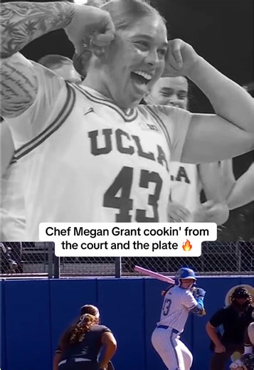 The two-time #softball #AllAmerican hit three of #UCLA's eight homeruns, helping set the Bruins' single-game homerun record 😤 #wbb #espnw