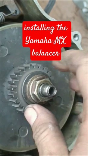 installing the Yamaha MX balancer #shortsfeed