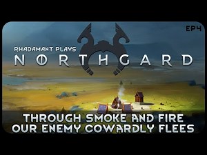 Through Smoke and Fire our Enemy Cowardly Flees in Northgard - A Norse Mythology RTS // EP4