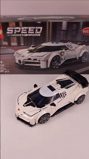 LEGO Speed Champions Bugatti Centodieci Hyper Sports Car (77240)[291 pcs] Review #shorts TBB