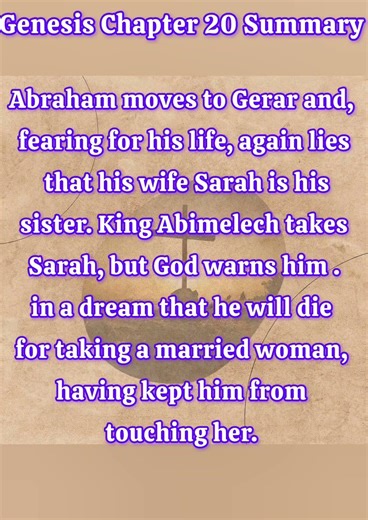 Genesis Chapter 20 Summary
