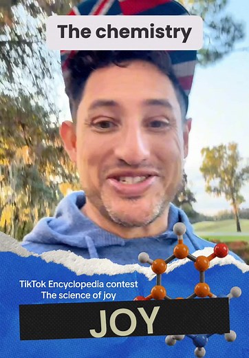 Letter J — Joy Chemistry — for the TikTok Encyclopedia Contest. Joy isn’t an accident — it’s chemistry. Your brain has four major “feel-good” chemicals: dopamine, serotonin, endorphins, and oxytocin. Together? They’re the biology behind joy. Dopamine fires when you make progress. Serotonin rises with sunlight and gratitude. Endorphins show up when you move your body. Oxytocin pours out through kindness, connection, and love. You don’t need a perfect life to feel joy — you just need to activate t