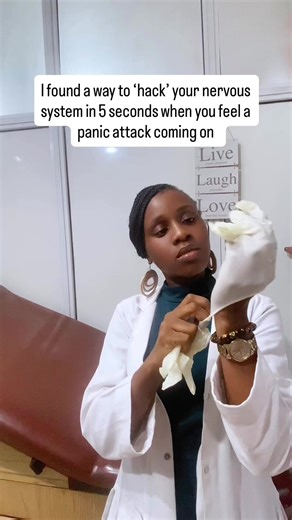 t feels overwhelming, but there are simple first aid steps that can help your body regain control. What to do when you feel a panic attack coming on 1. Slow your breathing immediately Try this simple pattern: Breathe in through your nose for 4 seconds Hold for 4 seconds Breathe out slowly through your mouth for 6 seconds Slow breathing sends a signal to your nervous system that you are safe, helping your body calm down. 2. Ground yourself Look around and name: • 5 things you can see • 4 things y