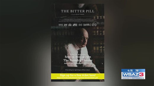 Local Documentary: The Bitter Pill | Screening at Foundry Theater
