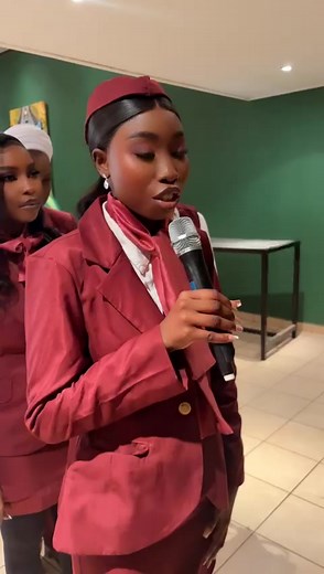 ✈️🎓 Final Boarding Call with Matilda Samateh🎓✈️ At graduation, Matilda took the stage like a true cabin crew professional—calling us all to witness the final boarding of her student journey and the takeoff into a bright future. 🌟🚀 Her dedication, elegance, and hardworking spirit have prepared her to soar high in the skies of Travel and Tourism. 🌍💐 With confidence and grace, she showed that success is the ultimate destination. 🛫✨ #ITTOG2025 #CabinCrewDreams #fyp #gambian_tiktok🇬🇲🇬🇲 #Br