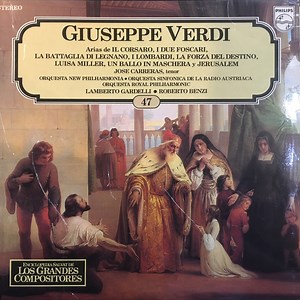 Giuseppe Verdi // José Carreras   Various - Arias De ...