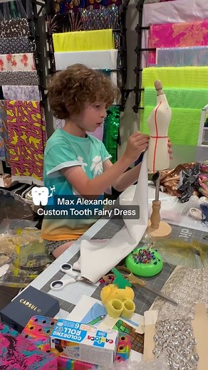 Custom Tooth Fairy Dress for Max's Lost Tooth
