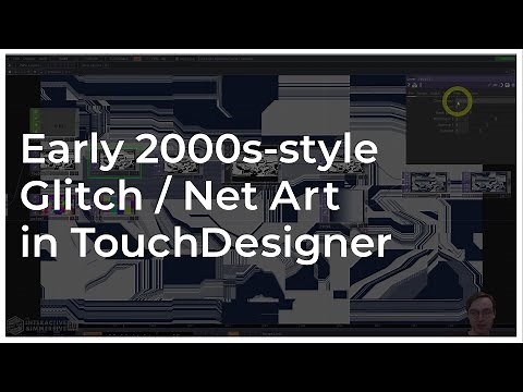 Early 2000s-style Glitch / Net Art In TouchDesigner - TouchDesigner Tutorial 112
