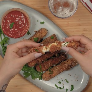 4.8K views · 65 reactions | Love gooey cheesy mozzarella sticks? This is going to become your go to recipe because it's perfect for any occasion. https://www.ketoconnect.net/keto-mozzarella-sticks/ | KetoConnect | Facebook