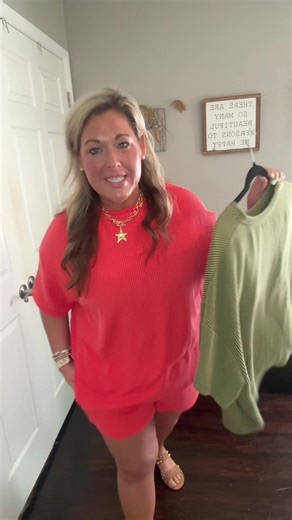 It’s lightweight, spacious, flowy, and so comfortable. I’ll be wearing this all summer. Don’t size up, it’s already a bit oversized. #womensfashion #2pieceset #twopieceset #summerset #style