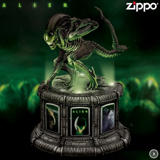 49K views · 1K reactions | Bring these Alien Zippo lighters and display aboard your spacecraft. Shop Now! https://bit.ly/3zC1F46 | The Bradford Exchange | Facebook