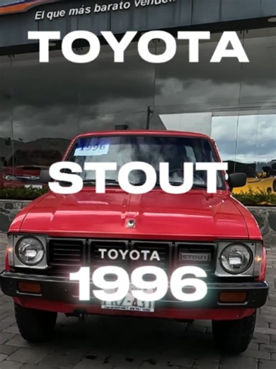 🛠️🇯🇵 Toyota Stout 1996 - ¡FLAMANTE! ¡Una oportunidad única en Cuenca! Encontrar una Stout en este estado es casi imposible. Conservada de forma espectacular, con kilometraje real y manteniendo su originalidad de punta a punta. ¡Pura calidad japonesa indestructible! 🪵💨 ✅ Detalles que la hacen única: ⭐ Estado: Flamante, pintura e interior impecables. 📏 Recorrido: Solo 115,238 Kms (Kilometraje real comprobado). ⚙️ Mecánica: Motor 2200 CC, caja manual, dirección hidráulica y tracción 4x2. 🛋️ 