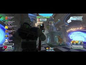 PvZ GW2 - The Plant and Zombie Bosses work together to fight Brothers Gnomus